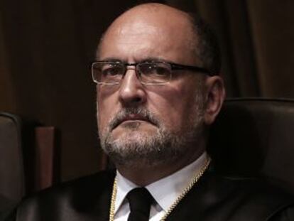 Francisco Pérez de los Cobos, presidente del Tribunal Constitucional.
