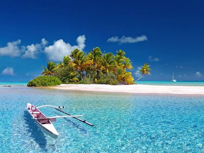 Una isla de la Polinesia.