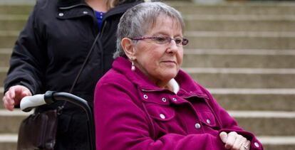 Gloria Taylor, demandante de la inconstitucionalidad de la prohibición del suicidio asistido en Canadá.