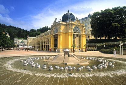 El balneario Kolonada Spa, en Marianske Lazne, al sur de la localidad checa de Karlovy Vary.