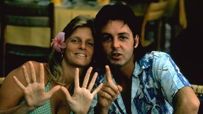 Paul and Linda McCartney