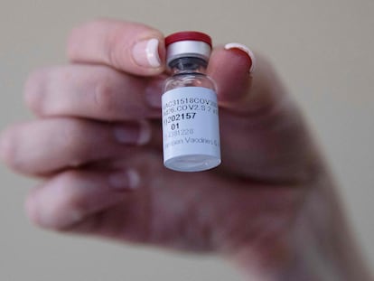 Dosis de la vacuna Johnson & Johnson contra la covid-19 distribuida en Sudáfrica.