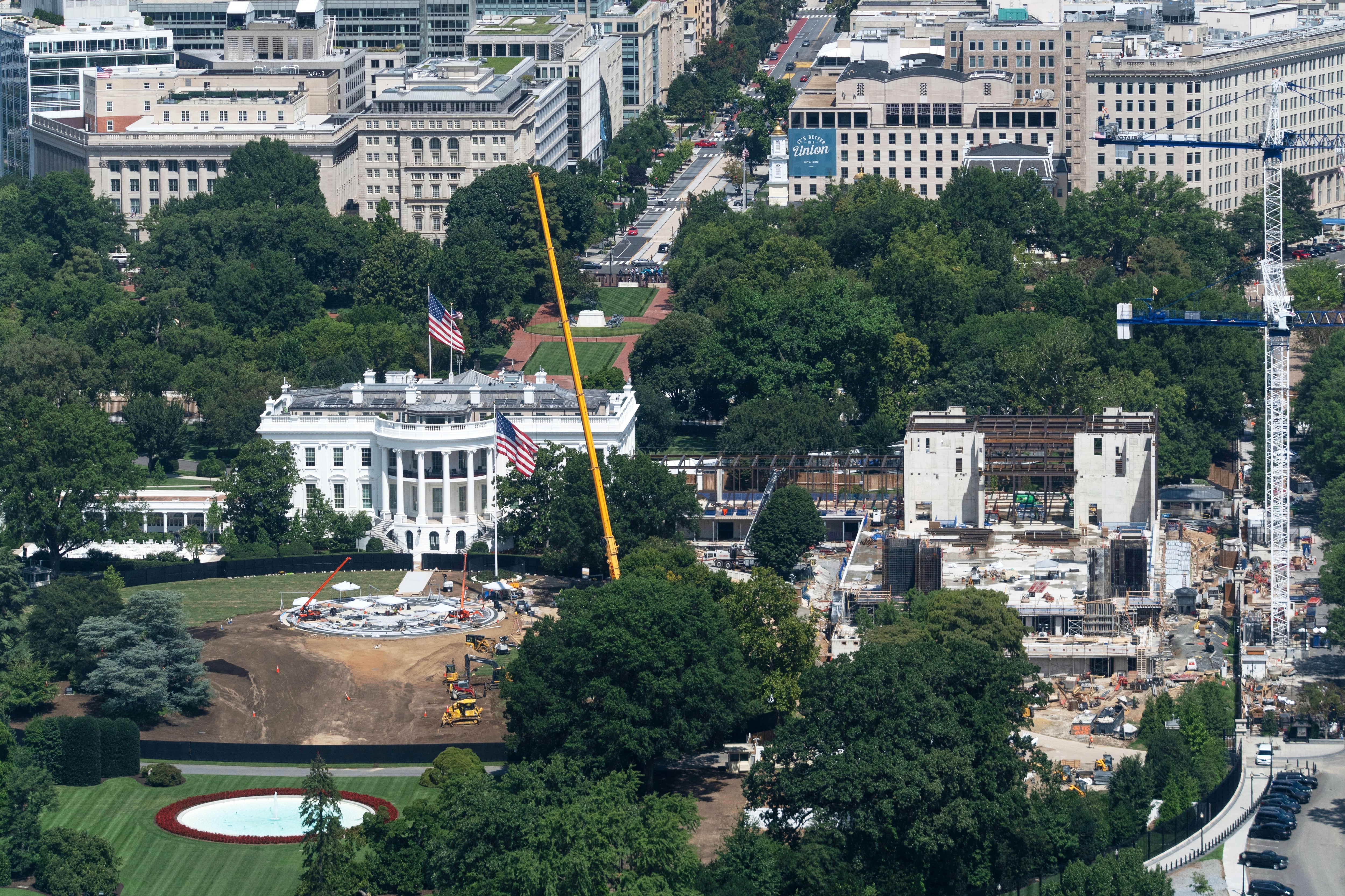 El Tribunal Supremo autoriza definitivamente la construcción del salón de baile de Trump en la Casa Blanca