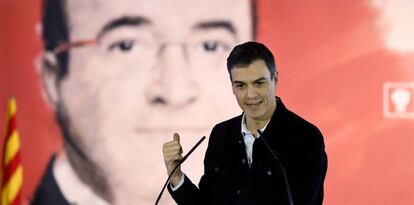 Pedro S&aacute;nchez en el acto central de campa&ntilde;a de las juventudes de los socialistas.