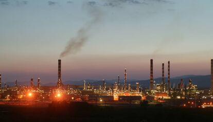 La petroquímica de Tarragona, en una imatge d'arxiu.