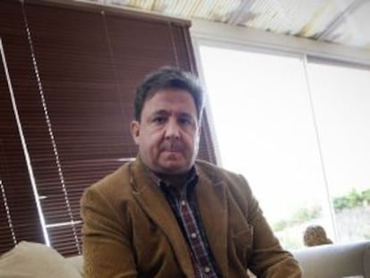 José Luis Peñas, con las grabadoras del caso Gürtel.