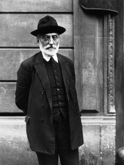 Miguel de Unamuno, en una fotograf&iacute;a sin datar.