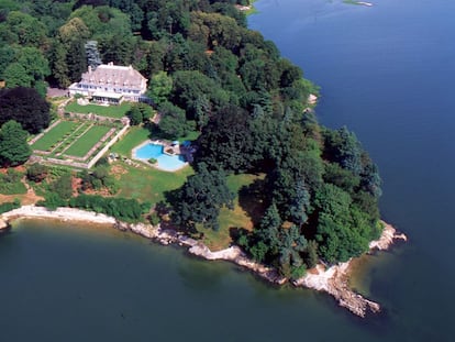 Copper Beech Farm, a 50-plus acre waterfront estate in Greenwich, Conn, which recently sold for $138,830,000. Sotheby's International Realty believes it to be the most expensive property ever sold in Connecticut.