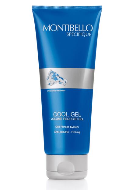 Lucha contra la celulitis y el calor con el CoolGel Spécifique de Montibello, un gel reductor adelgazante con efecto frío. Cuesta 36 euros y se vende en centros de belleza.