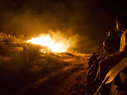 Incendio en Galicia.