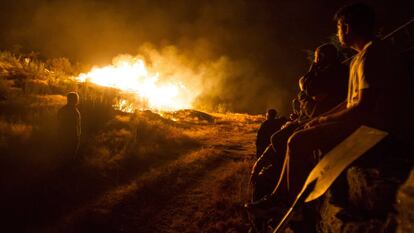 Incendio en Galicia.