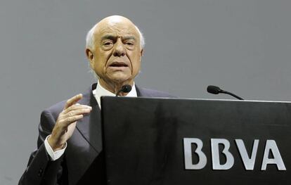 Francisco González, presidente de BBVA.