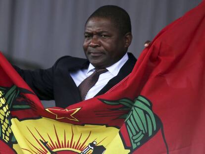 Filipe Nyusi, presidente de Mozambique.