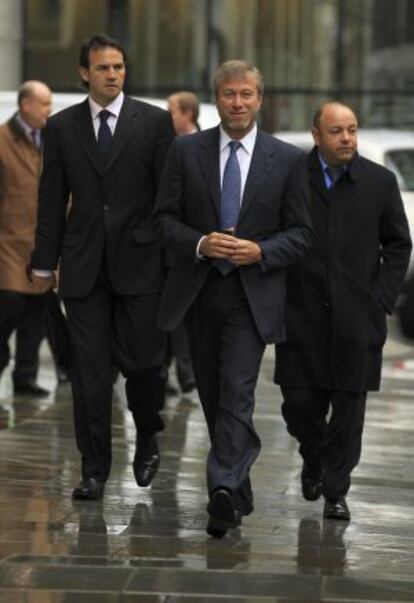 Roman Abramovich en Londres