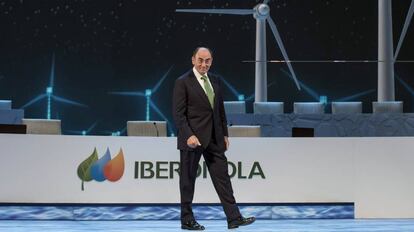 El presidente de Iberdrola, Ignacio Sánchez Galán.