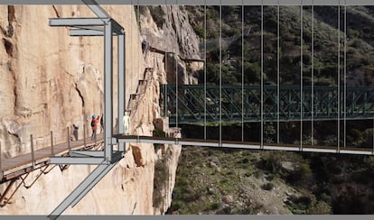 Imágenes de 'El Caminito del Rey' cedidas por la Diputación Provincial de Málaga.