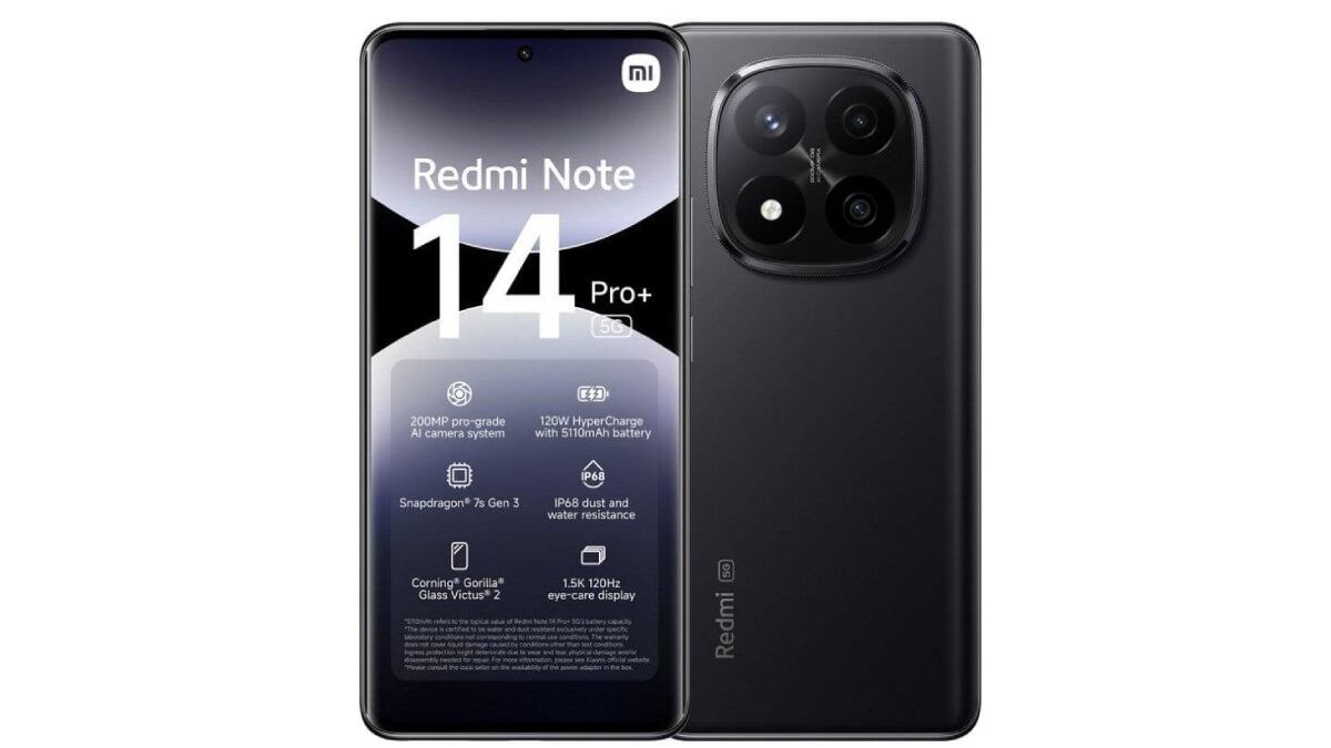 'Smartphone' Xiaomi Redmi Note 14 Pro Plus.