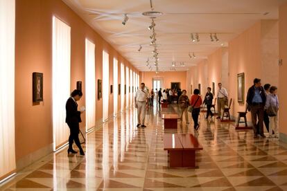 Solana optó por dos. Uno de ellos fue la Galería Villahermosa, un espacio recogido y tranquilo.
