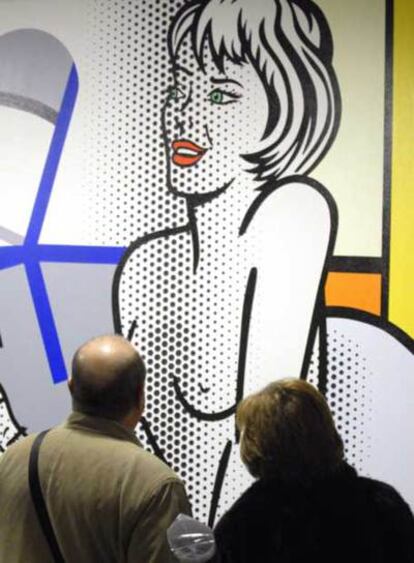 &#39;Desnudo con busto&#39;, obra de Roy Lichtenstein.