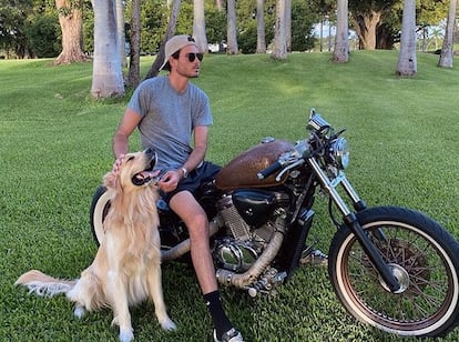 Miguel Iglesias, el hijo mayor del cantante Julio Iglesias y la modelo Miranda Rijnsburger
