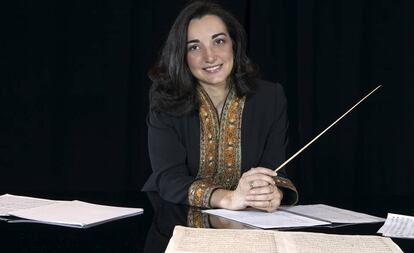 La directora de orquesta Silvia Sanz, en una imagen de promoción.