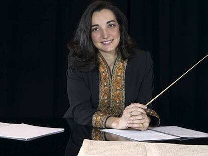 La directora de orquesta Silvia Sanz, en una imagen de promoción.