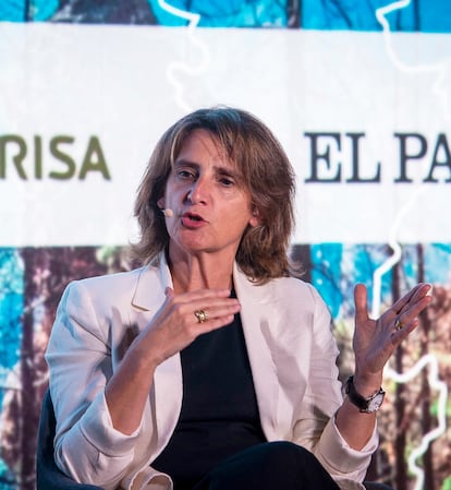 Teresa Ribera, vicepresidenta tercera del Gobierno y ministra para la Transición Ecológica y el Reto Demográfico.