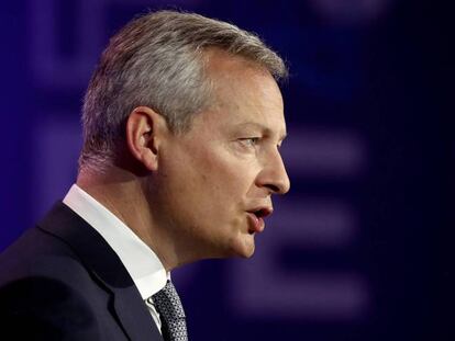 Bruno Le Maire, ministro de Economía y Finanzas francés, en una foto de archivo. 