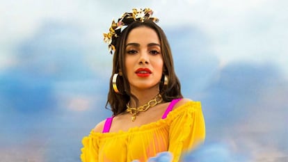 Anitta, em foto de divulgação do clipe de 'Medicina'.