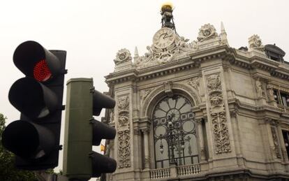Fachada del Banco de España.