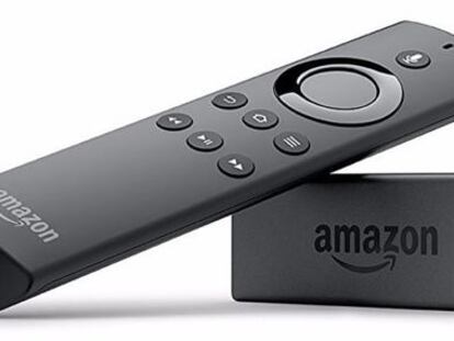 Nuevo reproductor Amazon Fire TV Stick, que incluye el asistente Alexa