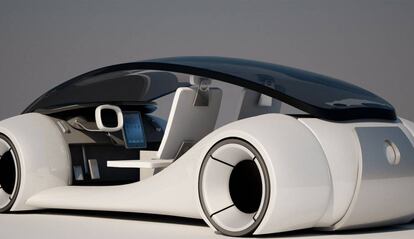 Todos imaginamos un coche autónomo de Apple ultra futurista