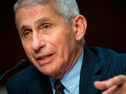 El doctor Anthony Fauci, durante una comparecencia en el Capitolio el pasado 30 de junio.