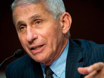 El doctor Anthony Fauci, durante una comparecencia en el Capitolio el pasado 30 de junio.