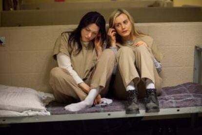 Escena de la serie 'Orange is the new black'.