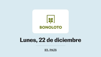 Bonoloto sorteo lunes 22 diciembre 2025