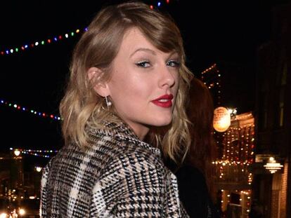 Taylor Swift, en el Festival de Cine Sundance, en Utah, el jueves.