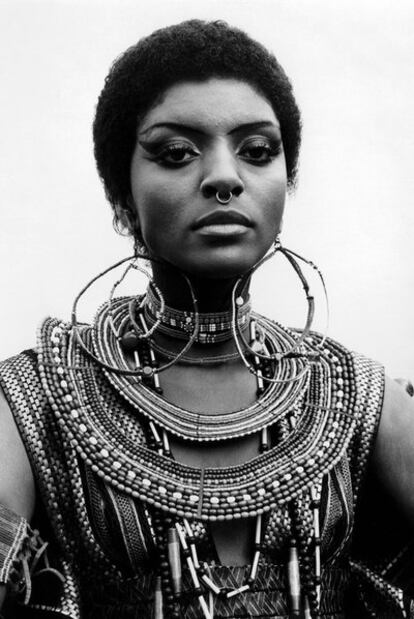 La actriz Vonetta McGee, en una imagen de 1972.