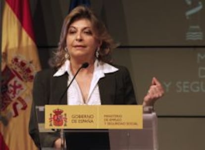 La secretaria de Estado de Empleo, Engracia Hidalgo. 