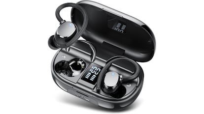 Vista de los auriculares inalámbricos en oferta.