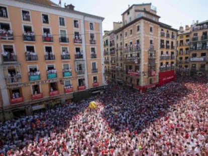 La banda La Pamplonesa inicia los sanfermines en el año de su centenario