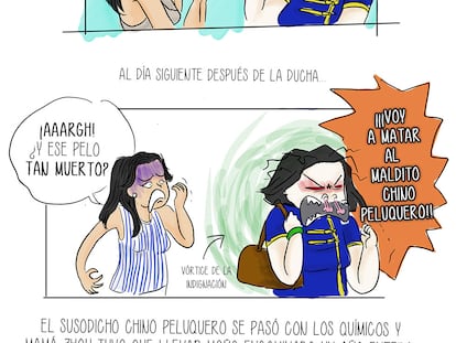 Señoras chinas que... se hacen el alisado japonés