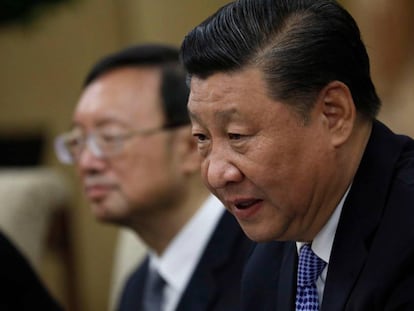 Xi Jinping, en Pekín el jueves.