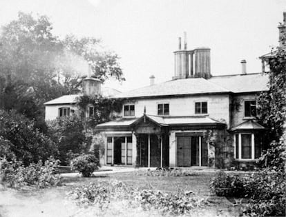 Imagen de Frogmore Cottage en 1872.