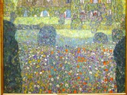 'Landhaus am Attersee', el cuadro más caro de Klimt.