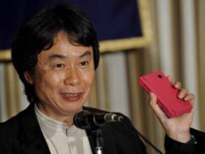 El director de gerenciamiento de la compañía Nintendo Shigeru Miyamoto. EFE/Archivo