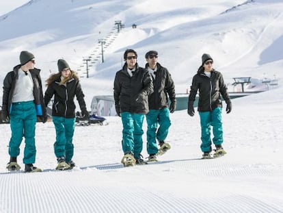 Los concursantes de ‘MasterChef’, a más de 2.000 metros y rodeados de nieve