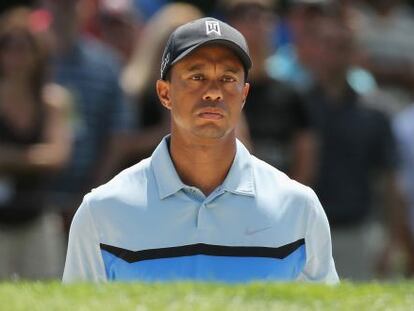 Tiger Woods, durante la primera ronda del PGA en Oak Hills.