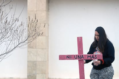 Protesta contra los feminicidios en Ciudad Juárez, México, el pasado 25 de febrero.