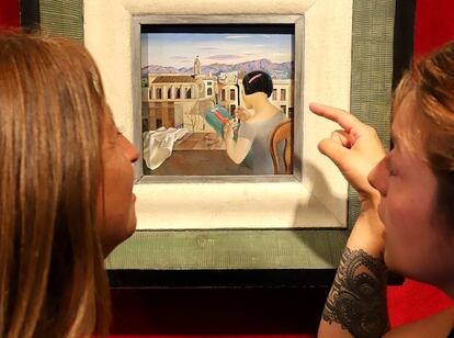 'Noia de Figueres' de Salvador Dalí al museu del pintor a Figueres. 